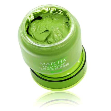 Laikou Green Tea Mud Mask Deep Cleansing Pores Blackhead Reduce Acne - 100g