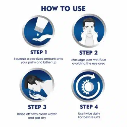 Nivea Men Extra Bright 10x Effect Brightening Foam - 100g