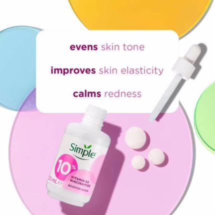 Simple Niacinamide Serum 10% Booster 1% Vitamin B3 - 30ml