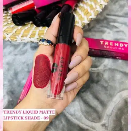 Trendy Beauties Liquid Matte Lipstick Waterproof 09
