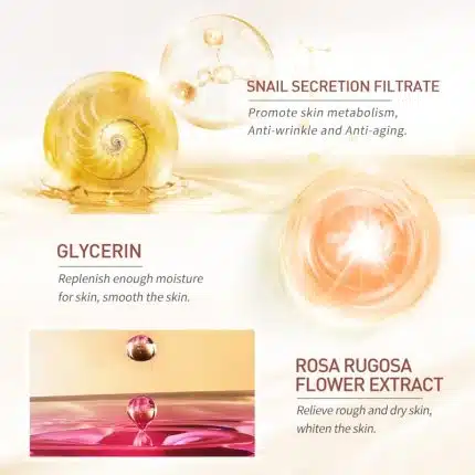 Laikou Snail Sleeping Mask -3gm -20pcs