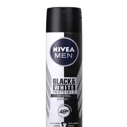 Nivea Body Spray Black & White 150ml ( 5 in 1 ) 48 Hour