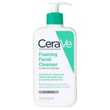 CeraVe Foaming Facial Cleanser for Normal to Oily Skin 355ml