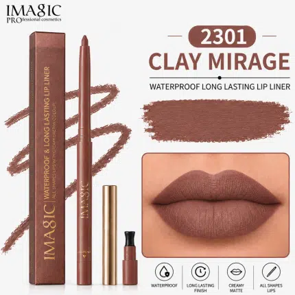 Imagic Waterproof Long Lasting Lip LINER Clay Mirage 2301