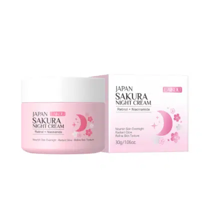 Laikou Sakura Night Cream Retinol + Niacinamide Moisturizing 30g