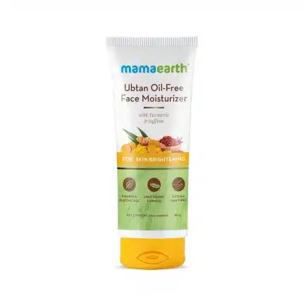 Mamaearth Ubtan Oil-free Face Moisturizer for Radiant Skin 80ml
