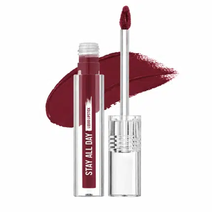Swiss Beauty Stay All Day Liquid Lipstick Maroon Spell 22