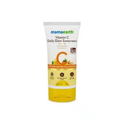 Mamaearth Vitamin C Daily Glow Sunscreen SPF 50 PA++++ 50G