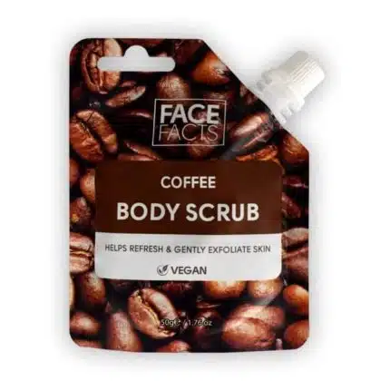 Face Facts Coffee Body Scrub Dry Exfoliating 50g